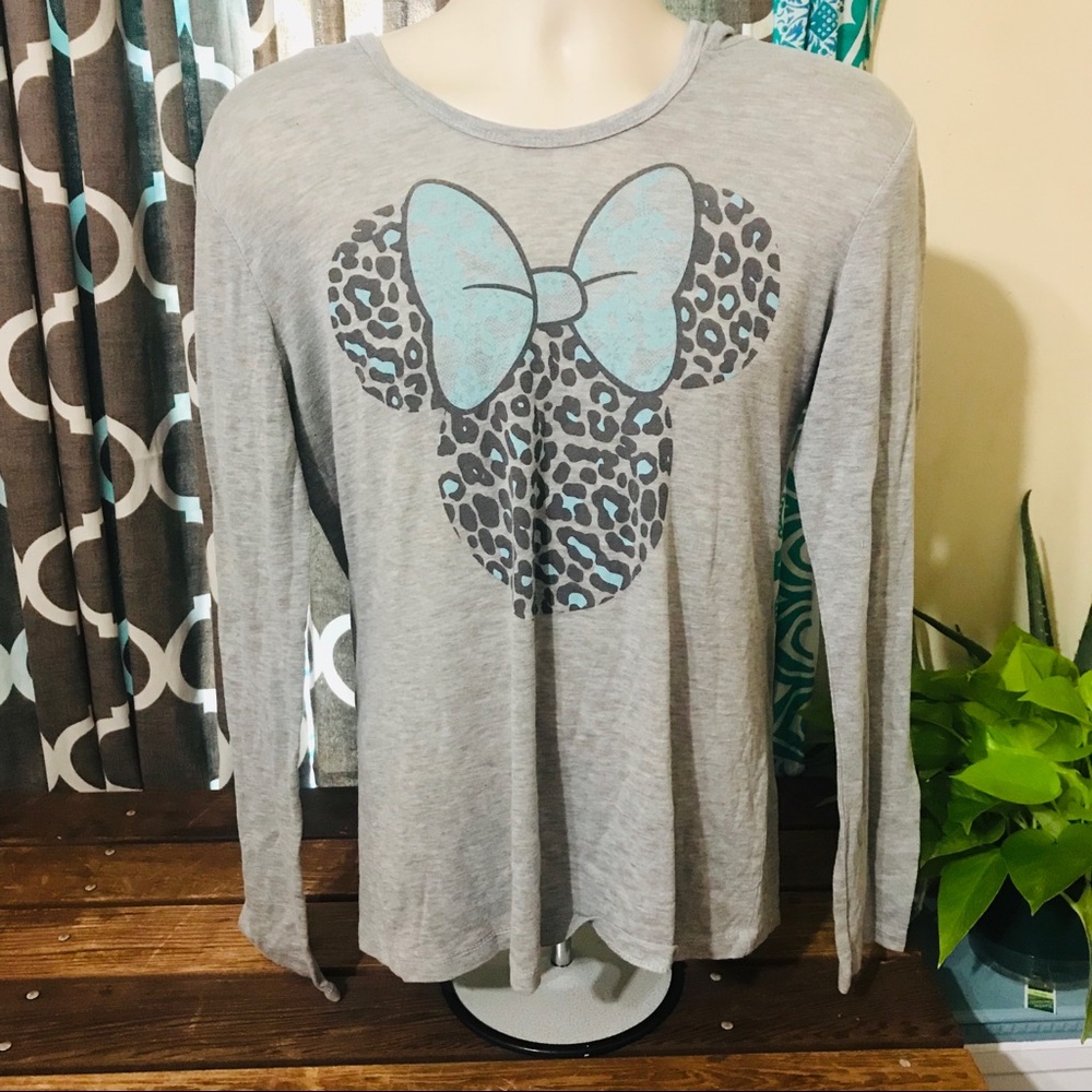Disney Minnie Mouse cheetah print Hoodie